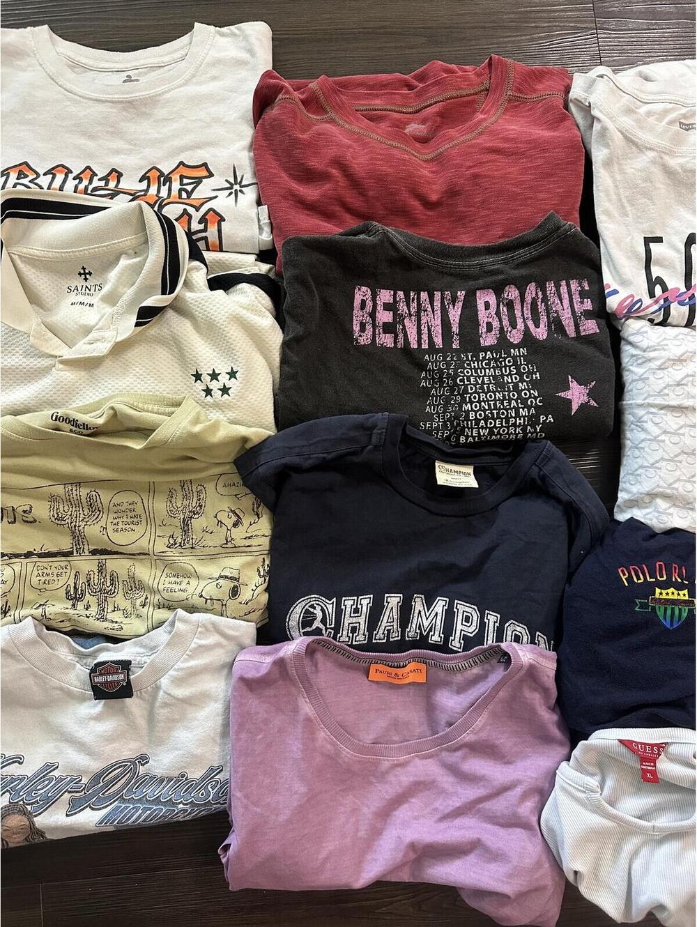 Lot of 10 graphic t shirts bundle